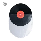 Внутрішні конверти для платівок (круглі) Внутрішні конверти для платівок (круглі)