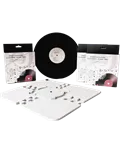 Mat for cleaning records (collapsible)