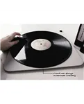 Mat for cleaning records (collapsible)