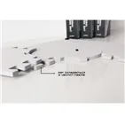 Мат для очищення платівок (розбірний)