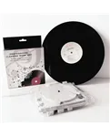 Mat for cleaning records (collapsible)