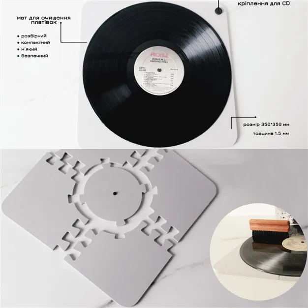 Комплект для догляду за платівками №4 Комплект для догляду за платівками №4