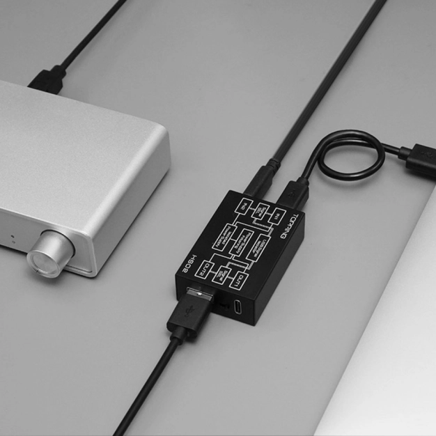 Topping HS02 USB Audio Isolator 32bit 768kHz DSD512 Topping HS02 USB Audio Isolator 32bit 768kHz DSD512