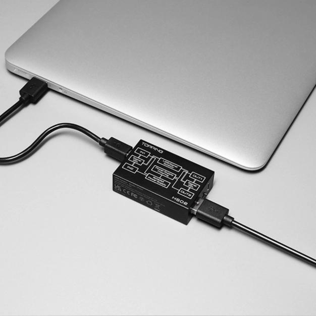 Topping HS02 USB Audio Isolator 32bit 768kHz DSD512 Topping HS02 USB Audio Isolator 32bit 768kHz DSD512