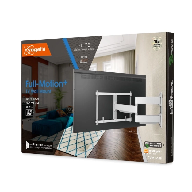Vogel's TVM 5645 (Білий) Настінний кронштейн для LED/LCD/OLED Vogel's TVM 5645 (Білий) Настінний кронштейн для LED/LCD/OLED