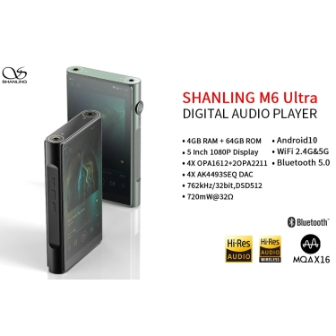 Цифровий аудіоплеєр (DAP) Shanling M6 Ultra Green