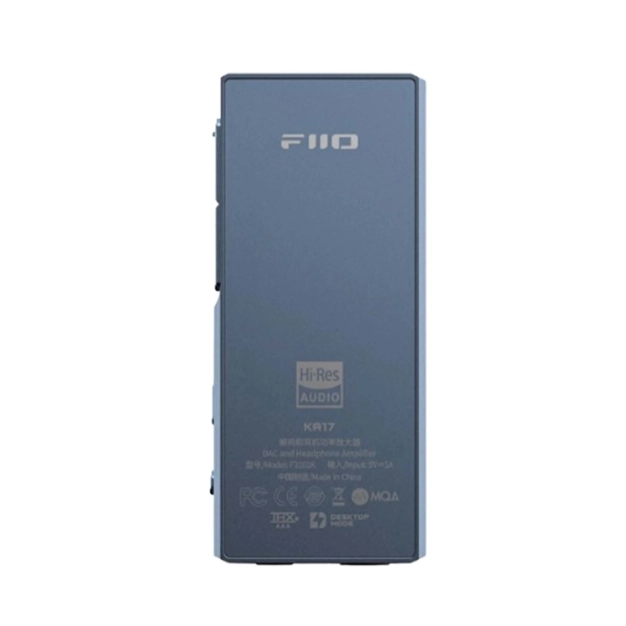ЦАП з підсилювачем для навушників FiiO KA17 Blue