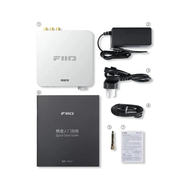 ЦАП с усилителем для наушников FiiO K11 R2R Silver
