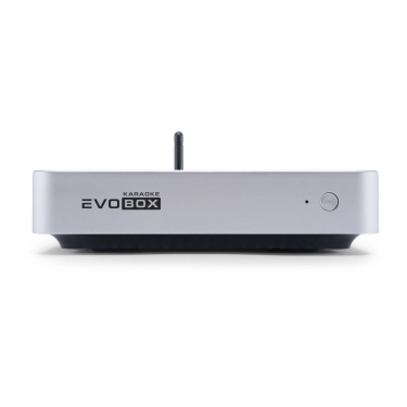 Караоке-система для дому EVOBOX Plus [Silver] з цифровими мікрофонами та EvoCase у комплекті