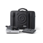 Караоке-система для дому EVOBOX Plus [Silver] з цифровими мікрофонами та EvoCase у комплекті