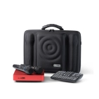 Караоке-система для дому EVOBOX Plus [Ruby] з цифровими мікрофонами та EvoCase у комплекті