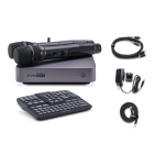 Караоке-система для дому EVOBOX Plus [Graphite] з цифровими мікрофонами та EvoCase у комплекті