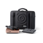 Караоке-система для дому EVOBOX Plus [Gold] з цифровими мікрофонами та EvoCase у комплекті