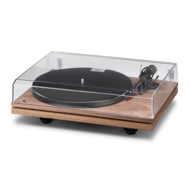 Програвач вінілових платівок Music Hall MMF-3.3 SE Walnut 2m-red