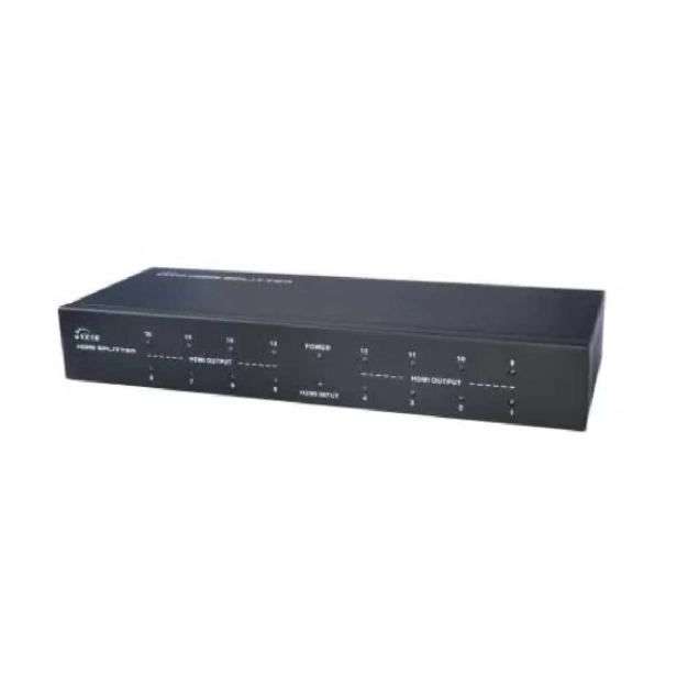 Розгалужувач AVCom AVC4116w 1х16 HDMI настінного типу, відео.