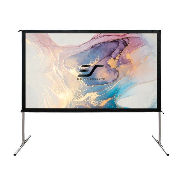 Екран натяжний EliteScreen OMS120H2-DUAL WraithVeil, відео.