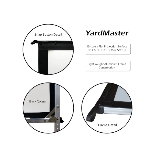 Екран натяжний EliteScreen OMS120H2-DUAL WraithVeil, відео.