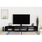 Тумба для телевізора Sonorous STA 200T-BLK-BLK-BS, відео. Тумба для телевізора Sonorous STA 200T-BLK-BLK-BS, відео.