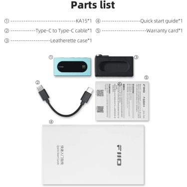 FIIO KA15 Sky blue ЦАП-підсилювач для навушників