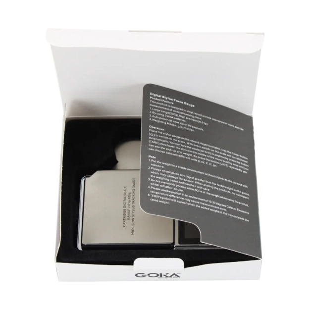Ваги для налаштування сили притиску стілусу Goka GK-R29, відео.