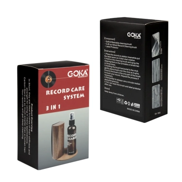 Набір по догляду за вініловими пластинками Goka GK-R58, відео.