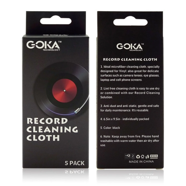 Серветки з мікрофібри для чищення платівок Goka GK-R05, оцінка користувачів. Серветки з мікрофібри для чищення платівок Goka GK-R05, оцінка користувачів.