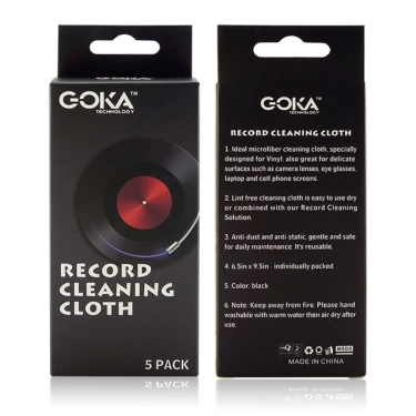 Серветки з мікрофібри для чищення платівок Goka GK-R05, оцінка користувачів.