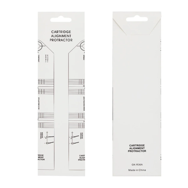 Транспортир для вирівнювання картриджа програвача вінілу Goka GK-R36A