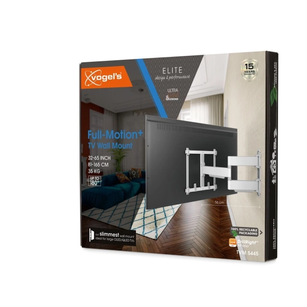 Vogel's TVM 5445 (white) Поворотний настінний кронштейн для LED/LCD/OLED Vogel's TVM 5445 (white) Поворотний настінний кронштейн для LED/LCD/OLED