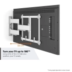 Vogel's TVM 5445 (white) Поворотний настінний кронштейн для LED/LCD/OLED Vogel's TVM 5445 (white) Поворотний настінний кронштейн для LED/LCD/OLED