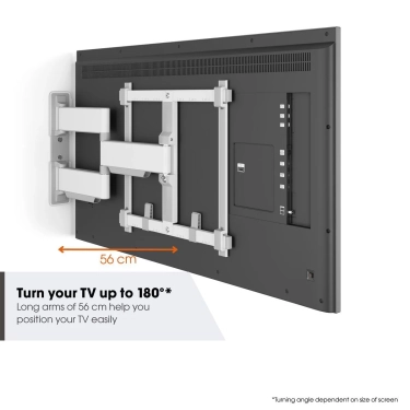 Vogel's TVM 5445 (white) Поворотний настінний кронштейн для LED/LCD/OLED