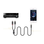 Аудіокабель Ugreen AV102 3.5 mm to 2RCA, 3 m Gray 10512, оцінка користувачів. Аудіокабель Ugreen AV102 3.5 mm to 2RCA, 3 m Gray 10512, оцінка користувачів.
