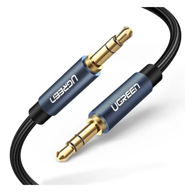 Аудіокабель Ugreen AV112 3.5mm Male to 3.5mm Male 1m Blue (10685) ціна Аудіокабель Ugreen AV112 3.5mm Male to 3.5mm Male 1m Blue (10685) ціна