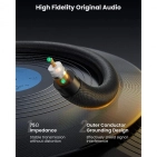 Цифровий кабель Ugreen AV155 RCA to RCA Coaxial PRO, 1m Gray 70684 Цифровий кабель Ugreen AV155 RCA to RCA Coaxial PRO, 1m Gray 70684