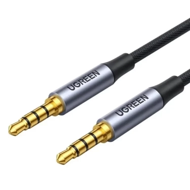 Аудіокабель Ugreen AV183 3.5 mm to 3.5 mm Audio Cable, 1.5 m Black 20497