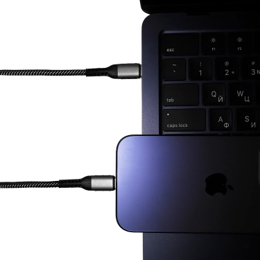 Кабель цифровий Ultra UC102-0100 USB Type C - USB Type C 1 м купити