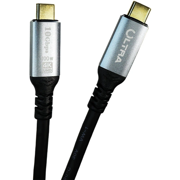 Кабель цифровий Ultra UC107-0100 USB Type C - USB Type C 1м купити Кабель цифровий Ultra UC107-0100 USB Type C - USB Type C 1м купити
