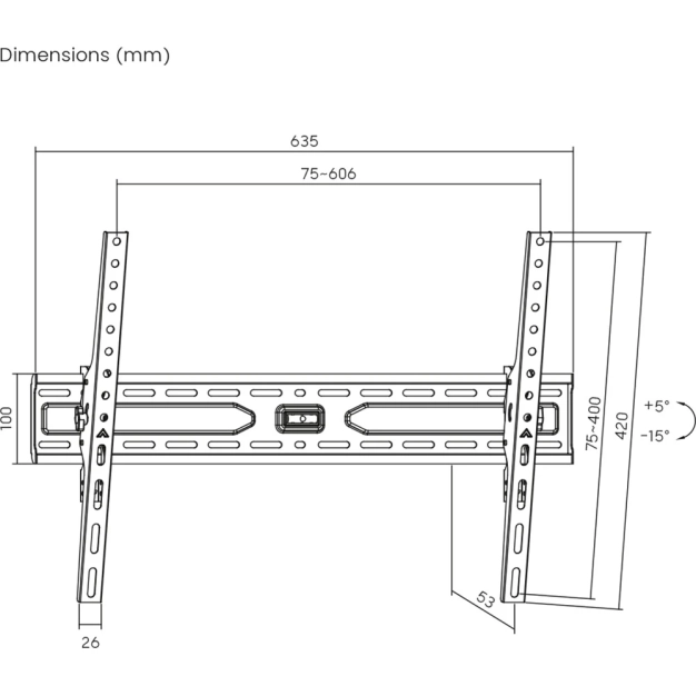 Кронштейн для телевізора ITech PLB3 купити в Україні недорого.