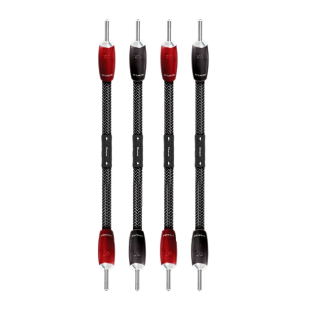 AudioQuest Dragon BiWire Jumpers Banana-Banana (set of 4)