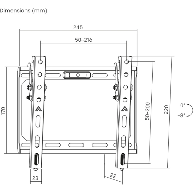 Кронштейн для телевізора UniBracket BZ02-21, відео.