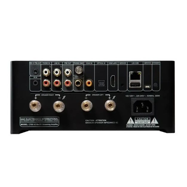 Мережевий підсилювач NAD C 700 V2 BluOS, оцінка користувачів. Мережевий підсилювач NAD C 700 V2 BluOS, оцінка користувачів.