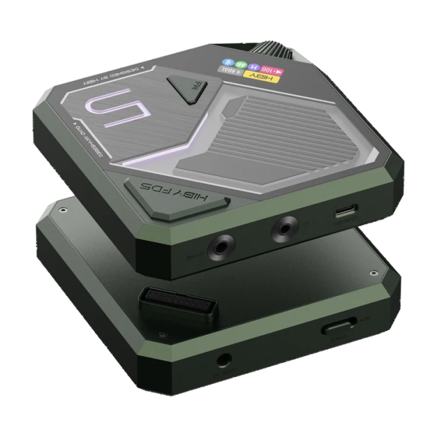 ЦАП та підсилювач для навушників HiBy FD5 Green купити в Україні, ціна ЦАП та підсилювач для навушників HiBy FD5 Green купити в Україні, ціна