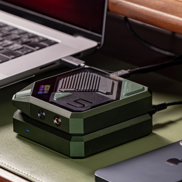 ЦАП та підсилювач для навушників HiBy FD5 Green купити в Україні, ціна ЦАП та підсилювач для навушників HiBy FD5 Green купити в Україні, ціна