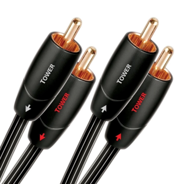 Аудіокабель Audioquest Tower RCA-RCA 3m купити в Україні, ціна