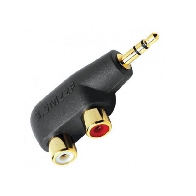 Адаптер Audioquest Splitter Hard Mini 3.5mm - 2 Female RCA