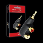 Адаптер Audioquest Splitter Hard Mini 3.5mm - 2 Female RCA Адаптер Audioquest Splitter Hard Mini 3.5mm - 2 Female RCA