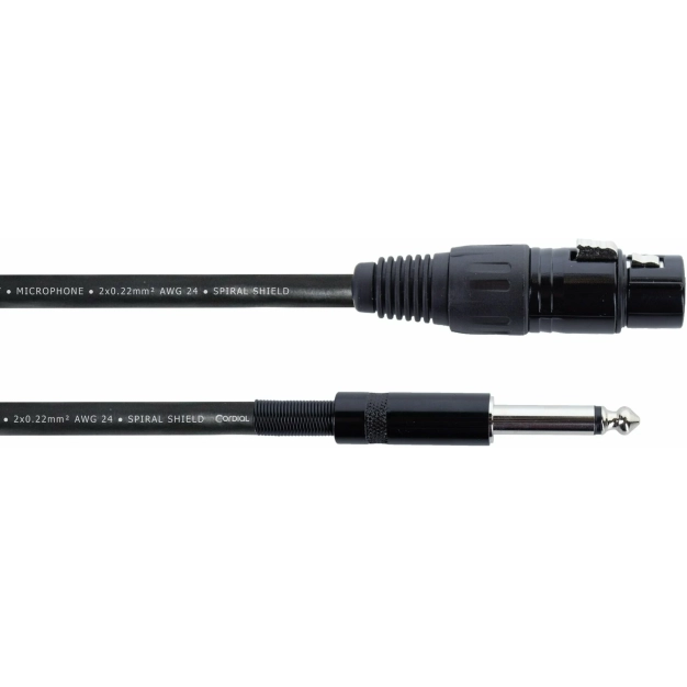 Кабель Cordial EM 5 FP XLR 5 м для мікрофонів