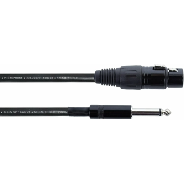 Кабель Cordial EM 5 FP XLR 5 м для мікрофонів