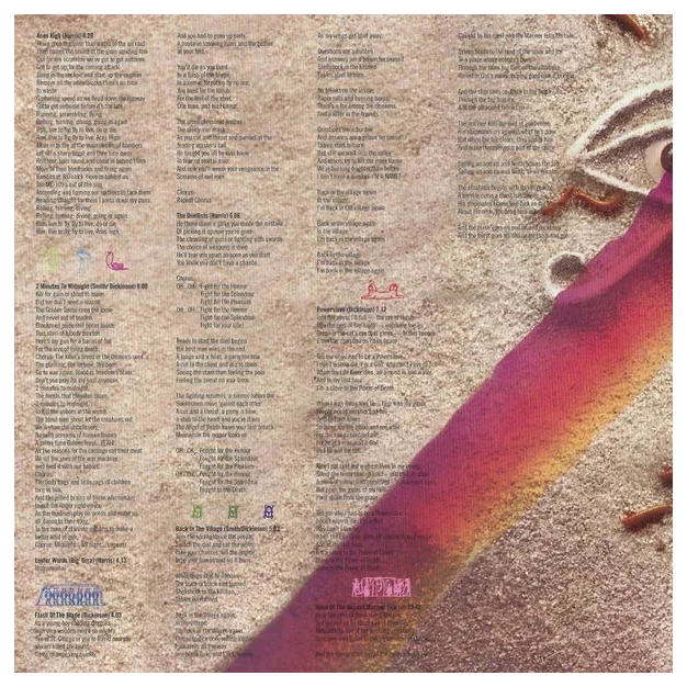 Iron Maiden – Powerslave (Zoetrope Picture Disc, 40 років)