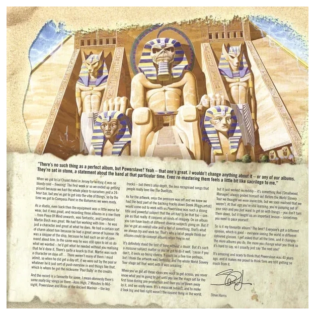 Iron Maiden – Powerslave (Zoetrope Picture Disc, 40 років)